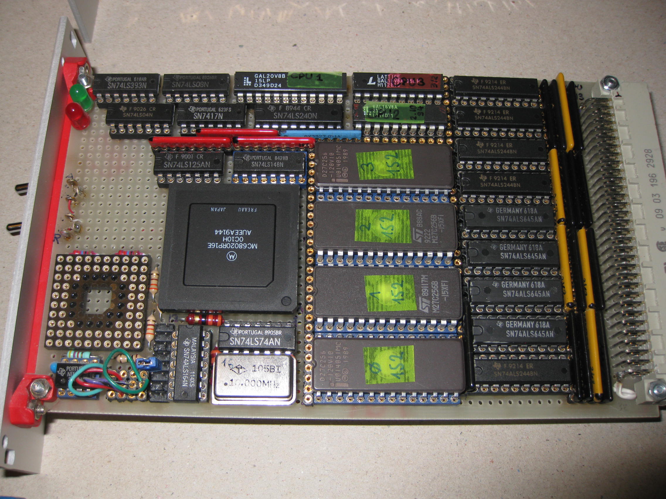 68020 CPU Board